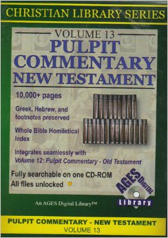 Image for Pulpit Commentary New Testament: Volume 13, CD-ROM