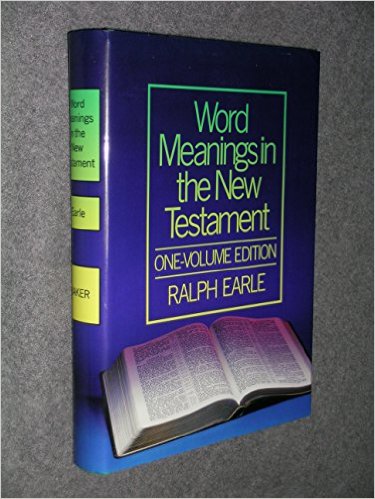 Image for Word Meanings in the New Testament: One-Volume Edition