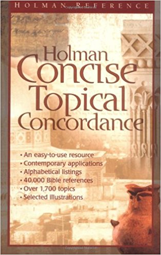 Image for Holman Concise Topical Concordance (Holman Reference)
