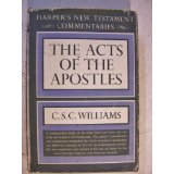 Image for The Acts Of The Apostles (Harper's New Testament Commentaries)