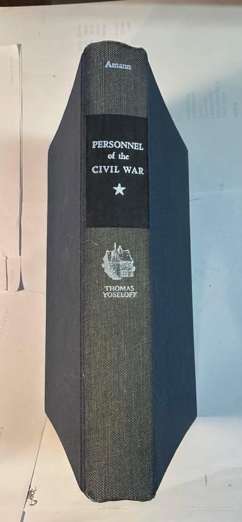 Personnel of the Civil War Vol 1: The Confederate Armies