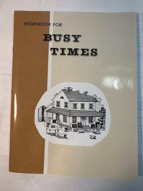 Workbook for Busy Times (Grade 2, Student Workbook)