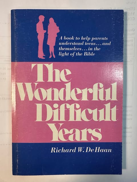 The Wonderful Difficult Years