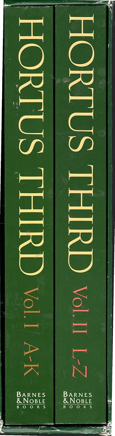 Hortus Third : A Concise Dictionary of Plants Cultivated in the United States and Canada (Two Volume Boxed Set)