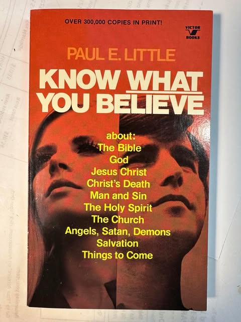 Know What You Believe