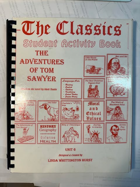 The Classics, The Adventures of Tom Sawyer (Student Activity Book) Unit 6