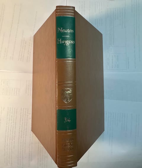 Mathematical Principles of Natural Philosophy Optics and Treatise on Light ( Great Books of the Western World)