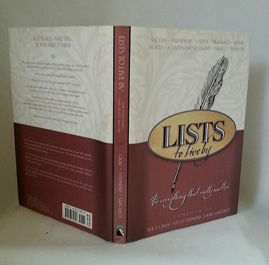 Lists to Live By: For Everything That Really Matters