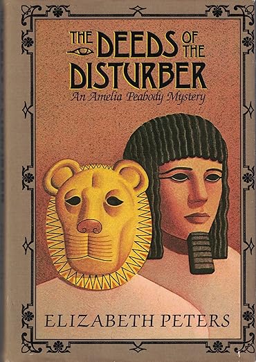 Collectible Elizabeth Peters THE DEEDS OF THE DISTURBER First edition