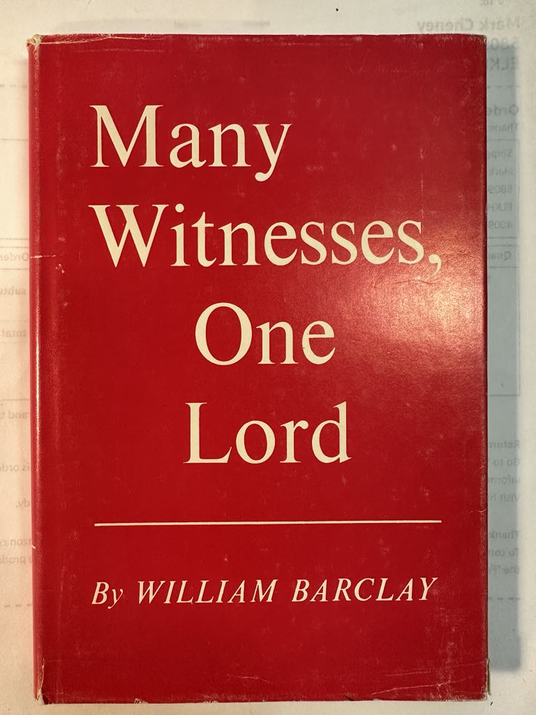 Many Witnesses, One Lord