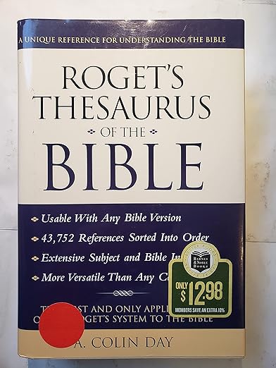 Roget's Thesaurus of the Bible