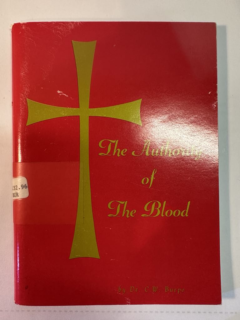The Authority of the Blood
