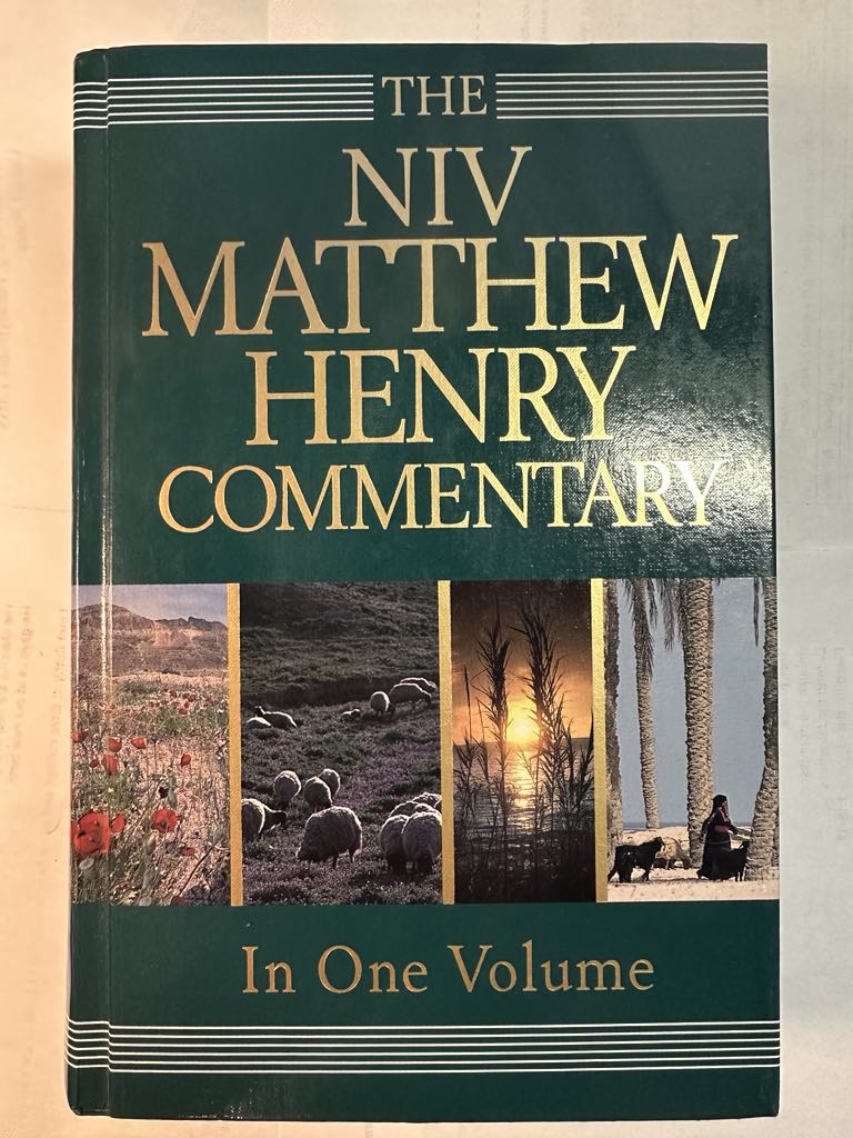 The NIV Matthew Henry Commentary in One Volume