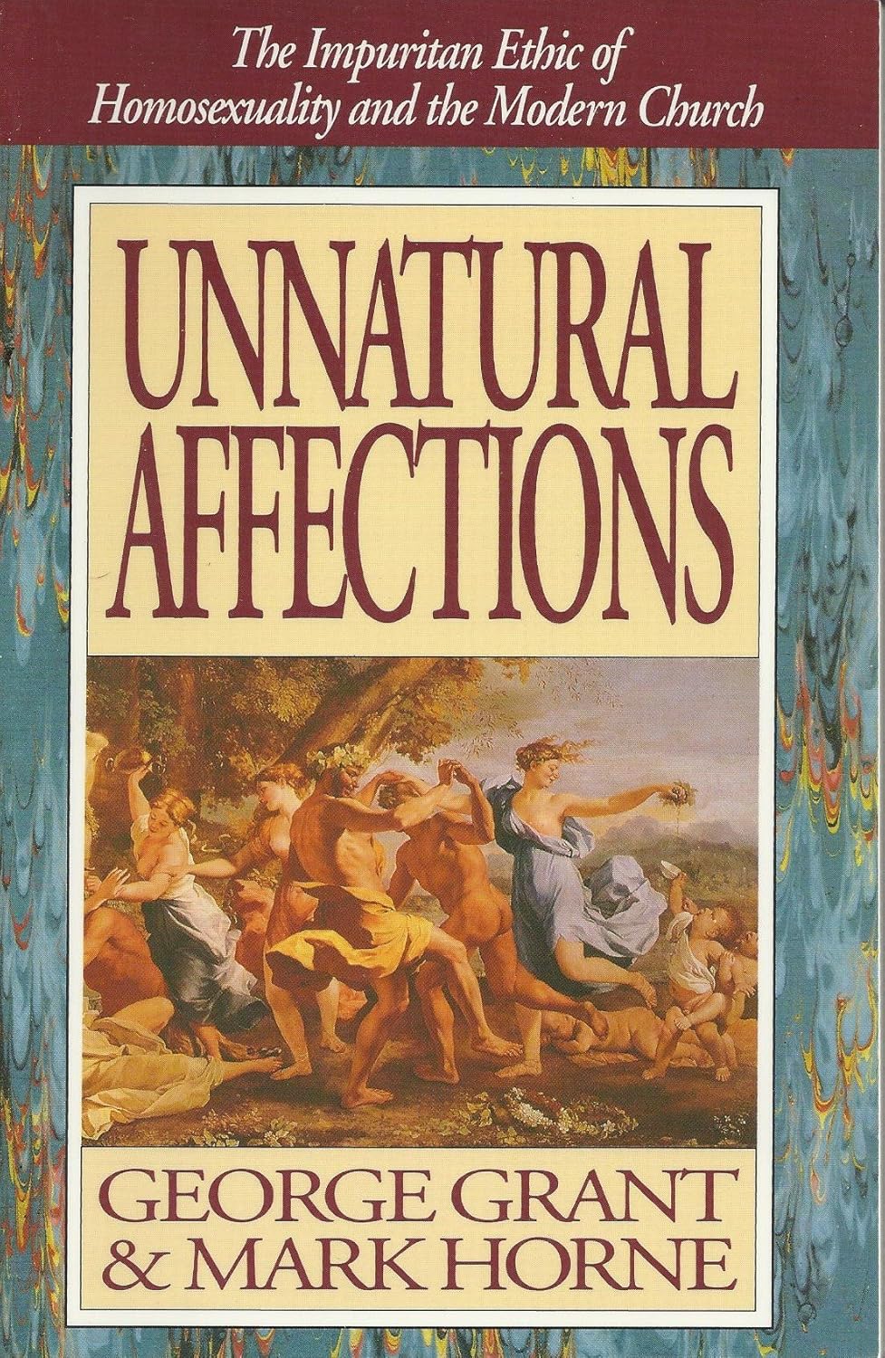 Unnatural Affections: The Impuritan Ethic of Homosexuality and the Modern Church