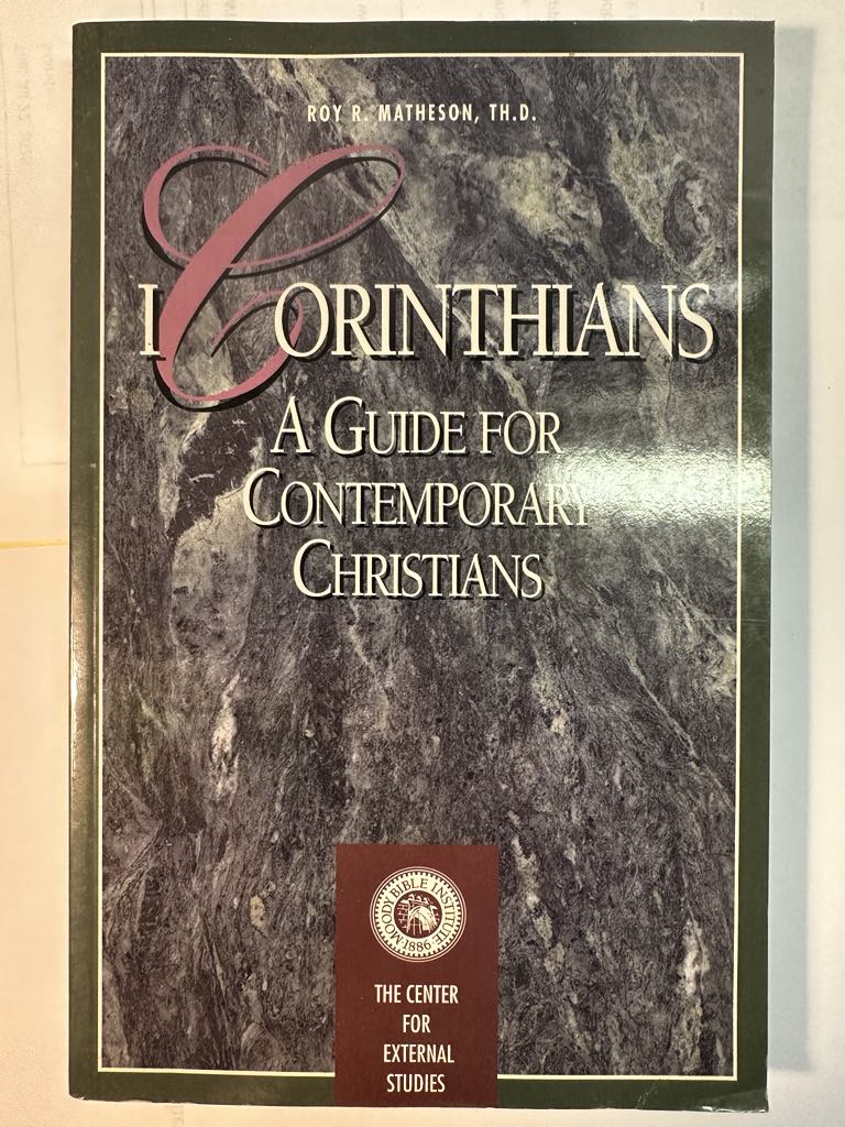 1 Corinthians: A Guide for Contemporary Christians
