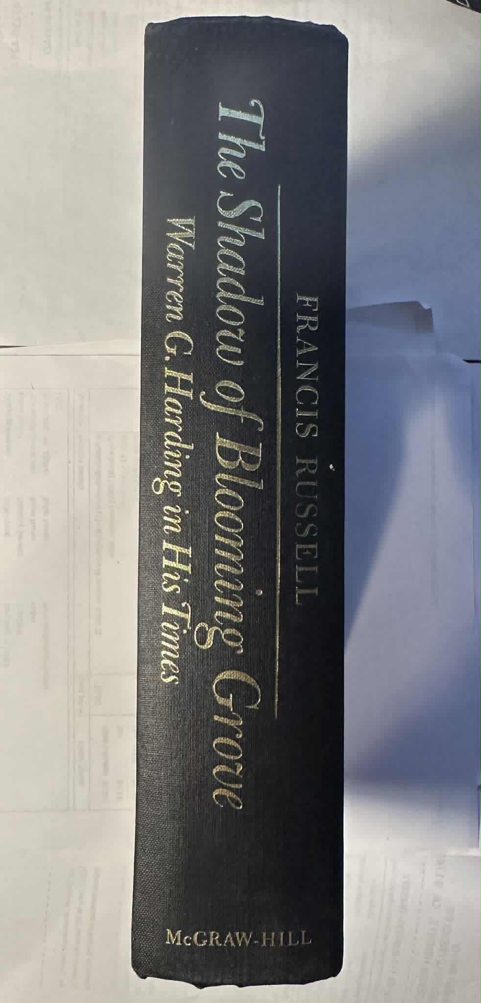 The Shadow of Blooming Grove: Warren G. Harding in His Times
