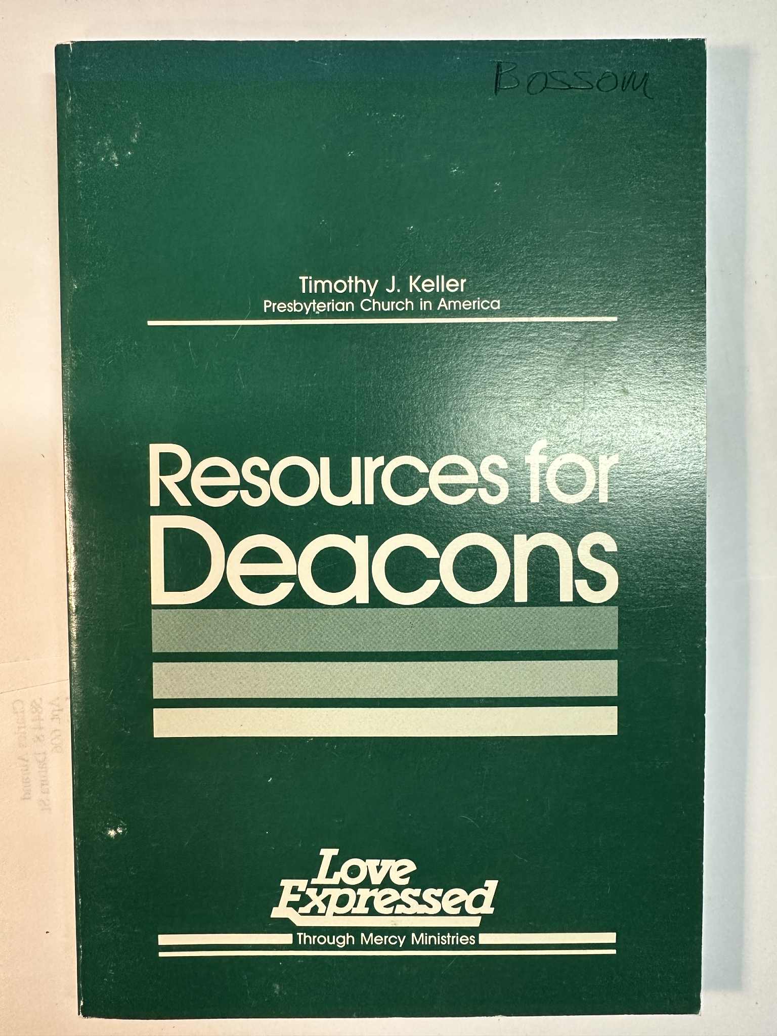 Resources for Deacons: Love Expressed through Mercy Ministries