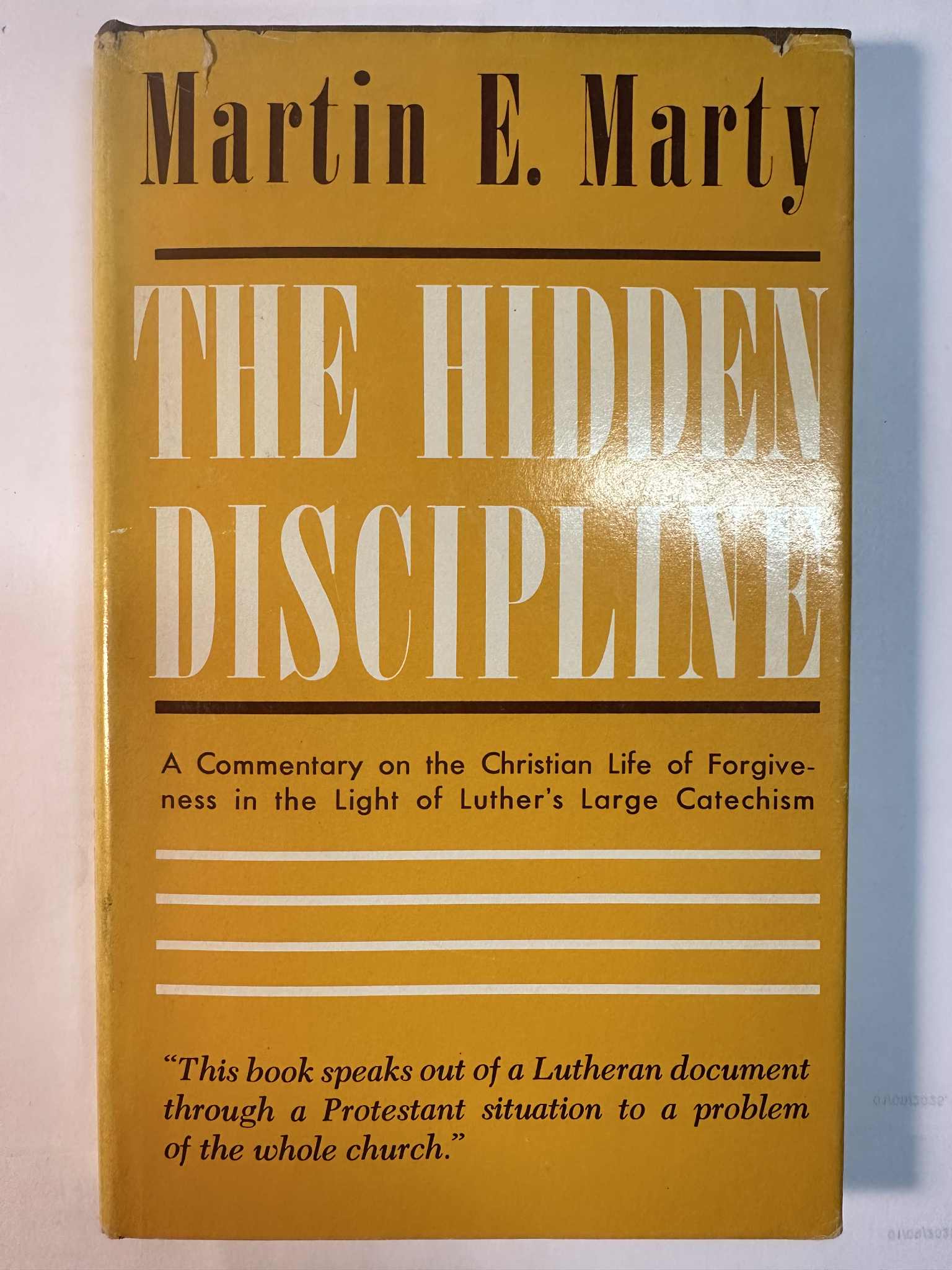 The Hidden Discipline