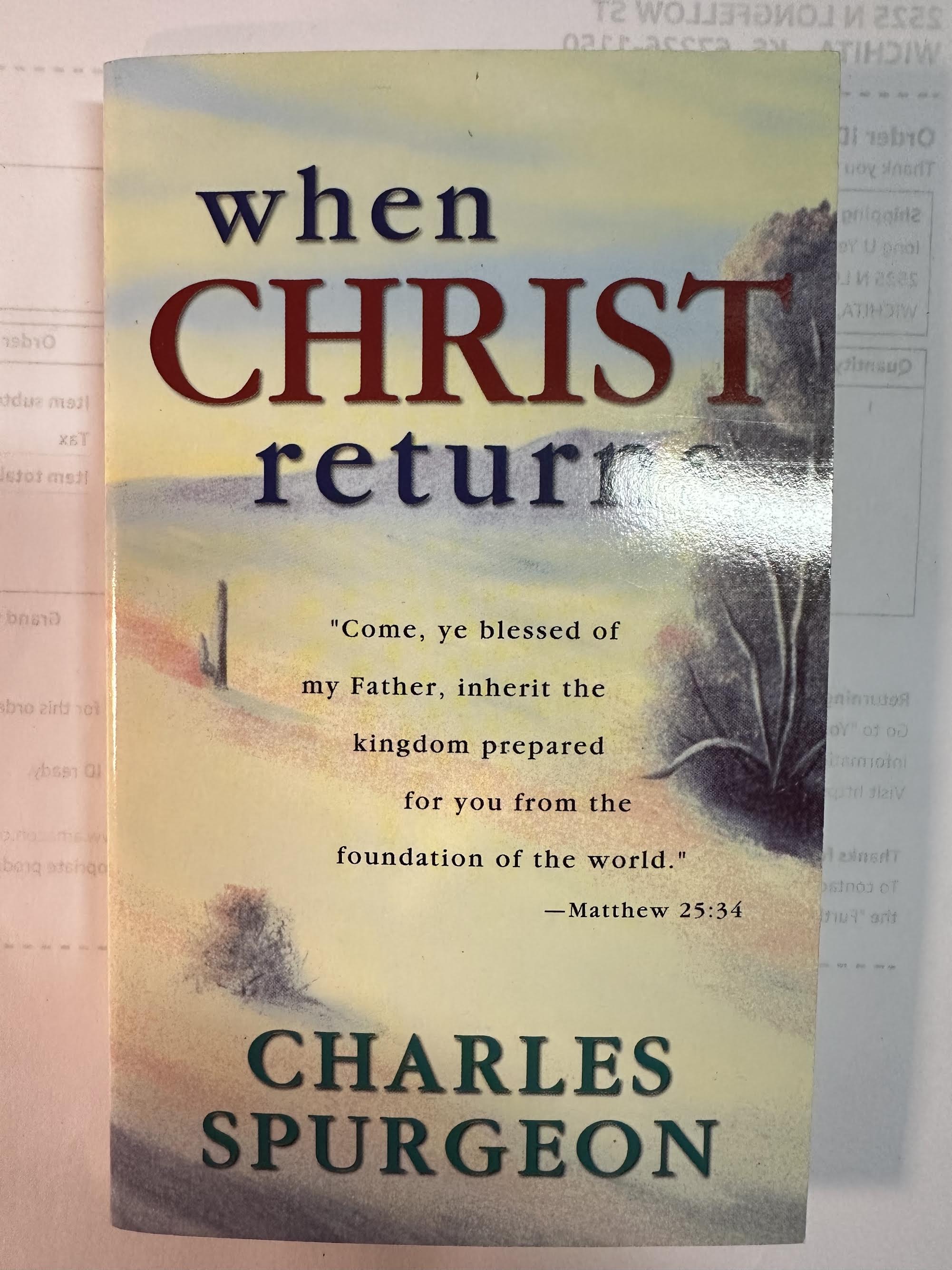 When Christ Returns