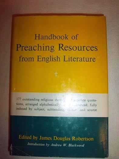 Handbook of Preaching Resources From English Literature