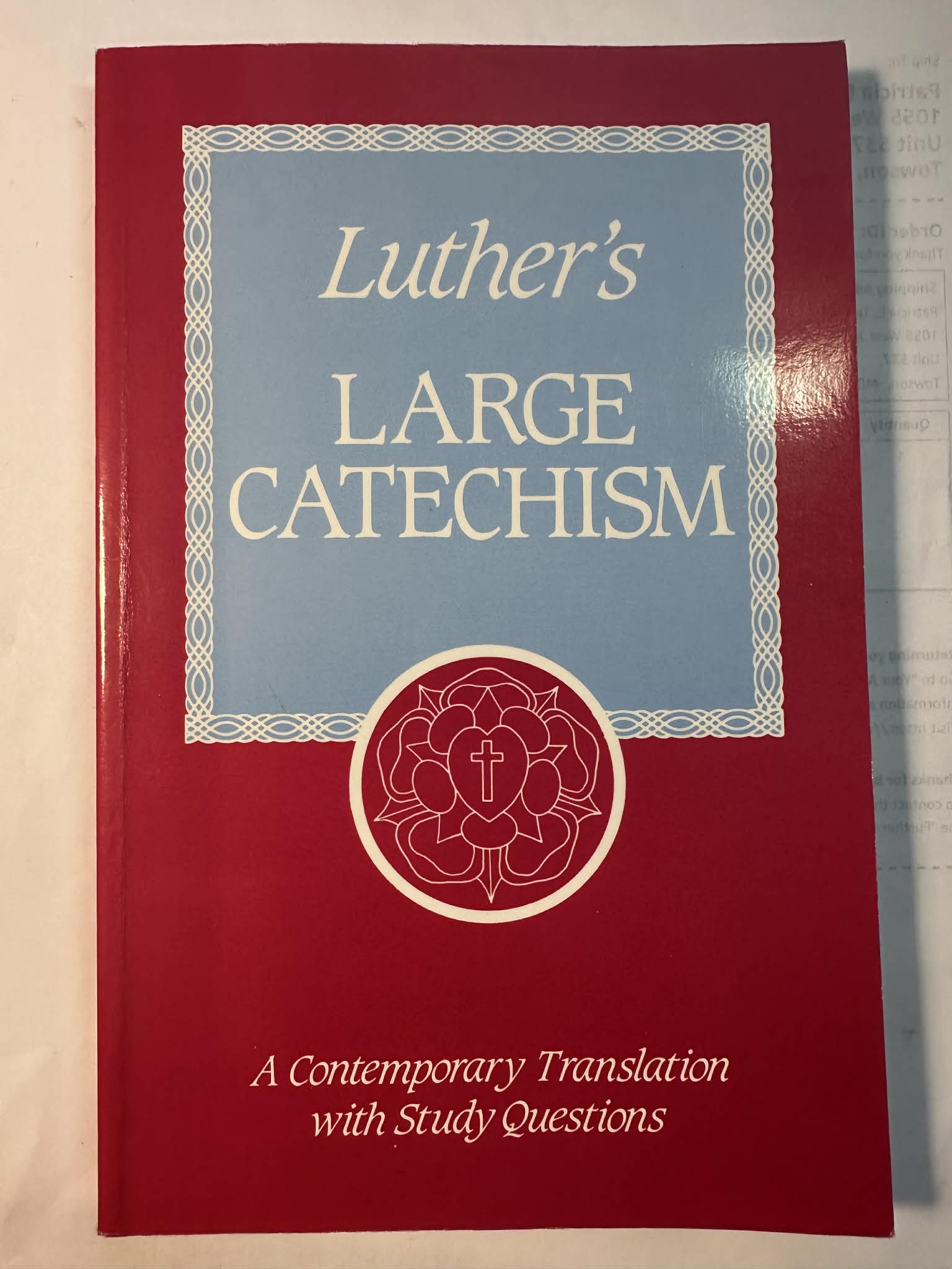 Luther's Large Catechism