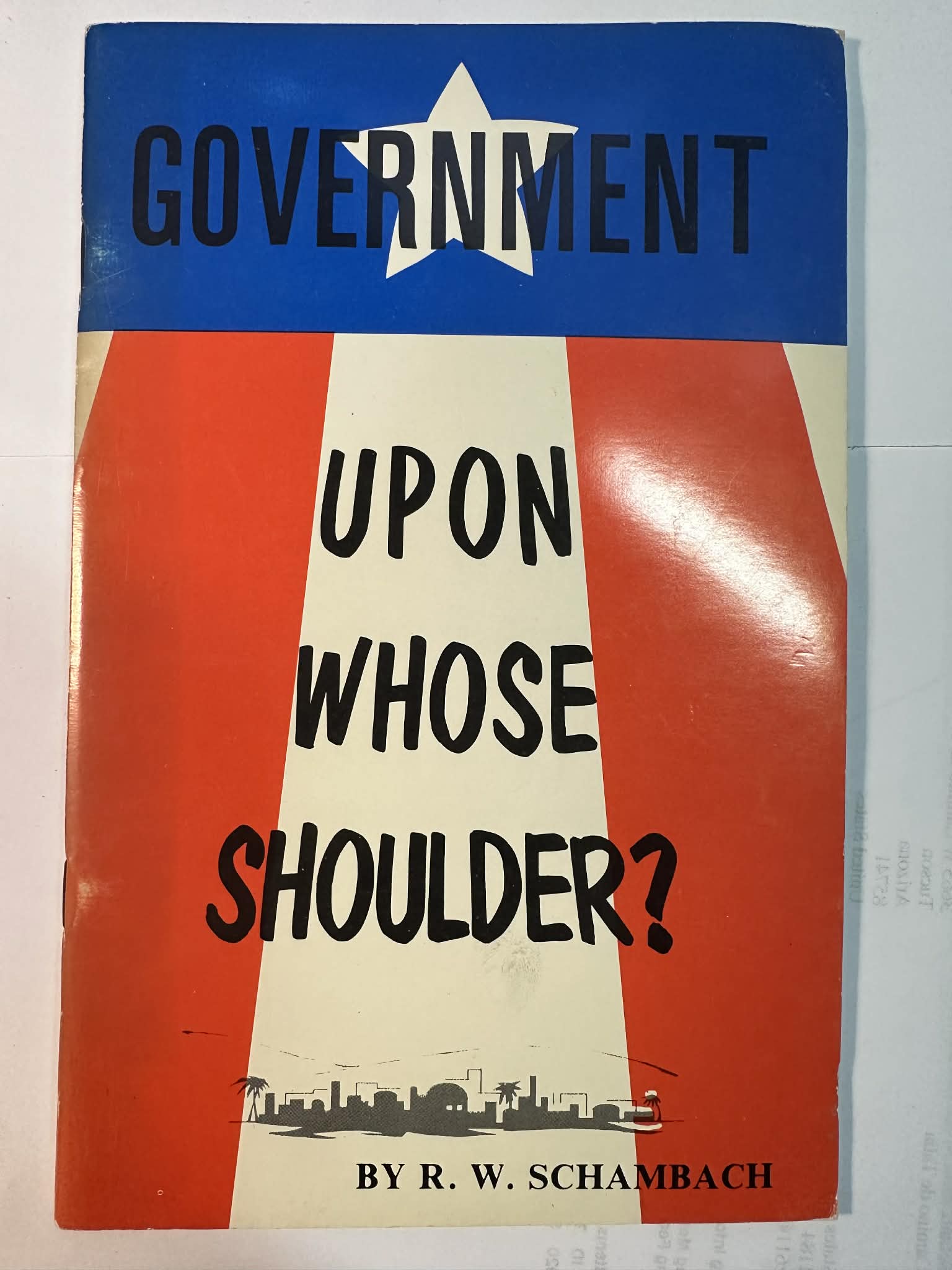 Government, Upon Whose Shoulder