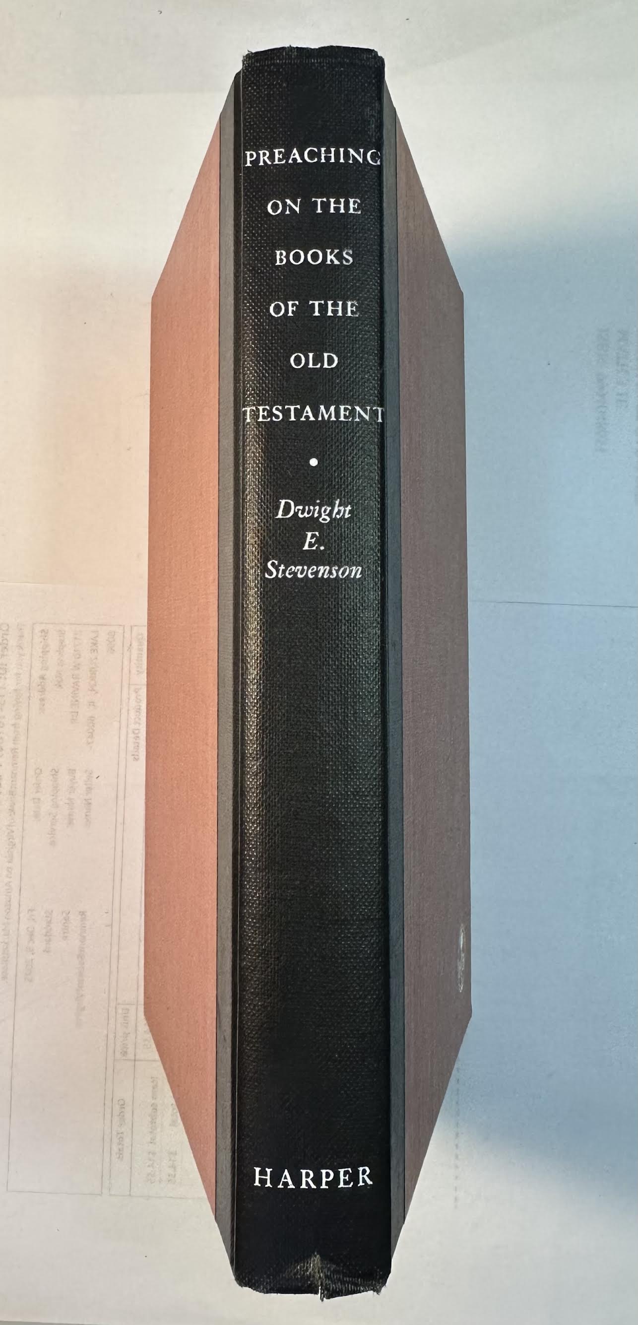 Preaching on the Books of the Old Testament