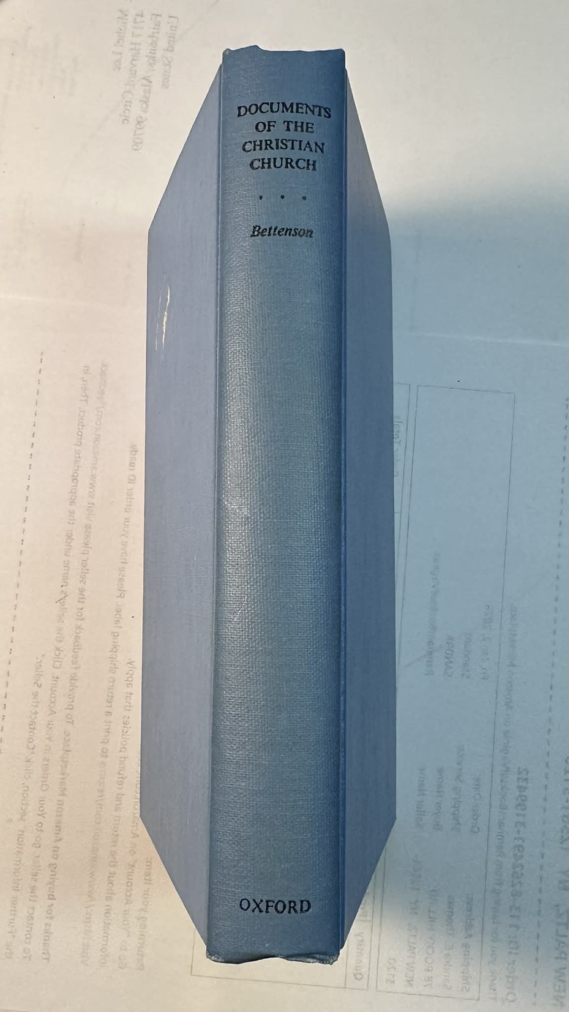 Documents of the Christian Church