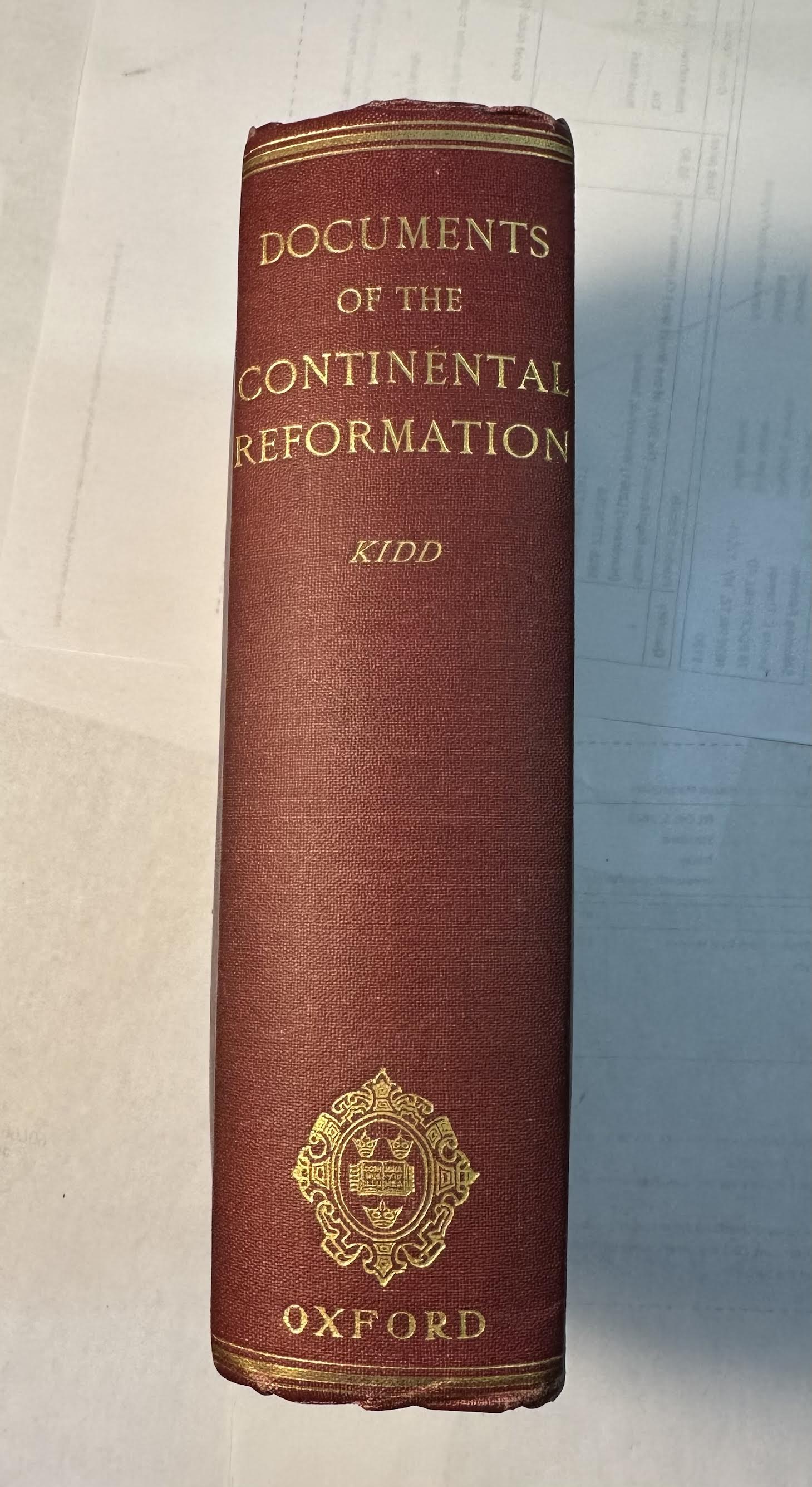 Documents illustrative of the Continental Reformation