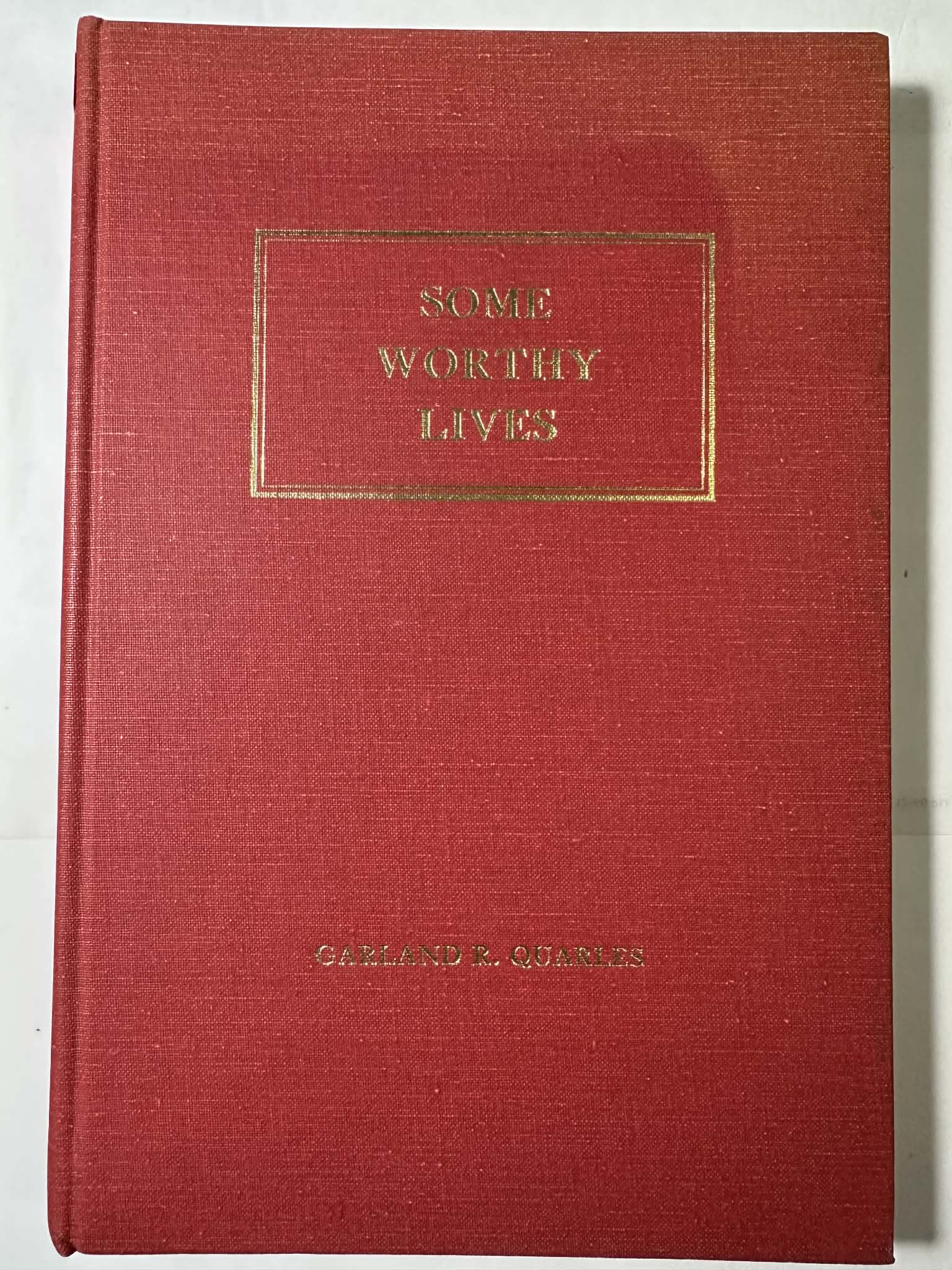 Some worthy lives: Mini-biographies, Winchester and Frederick County