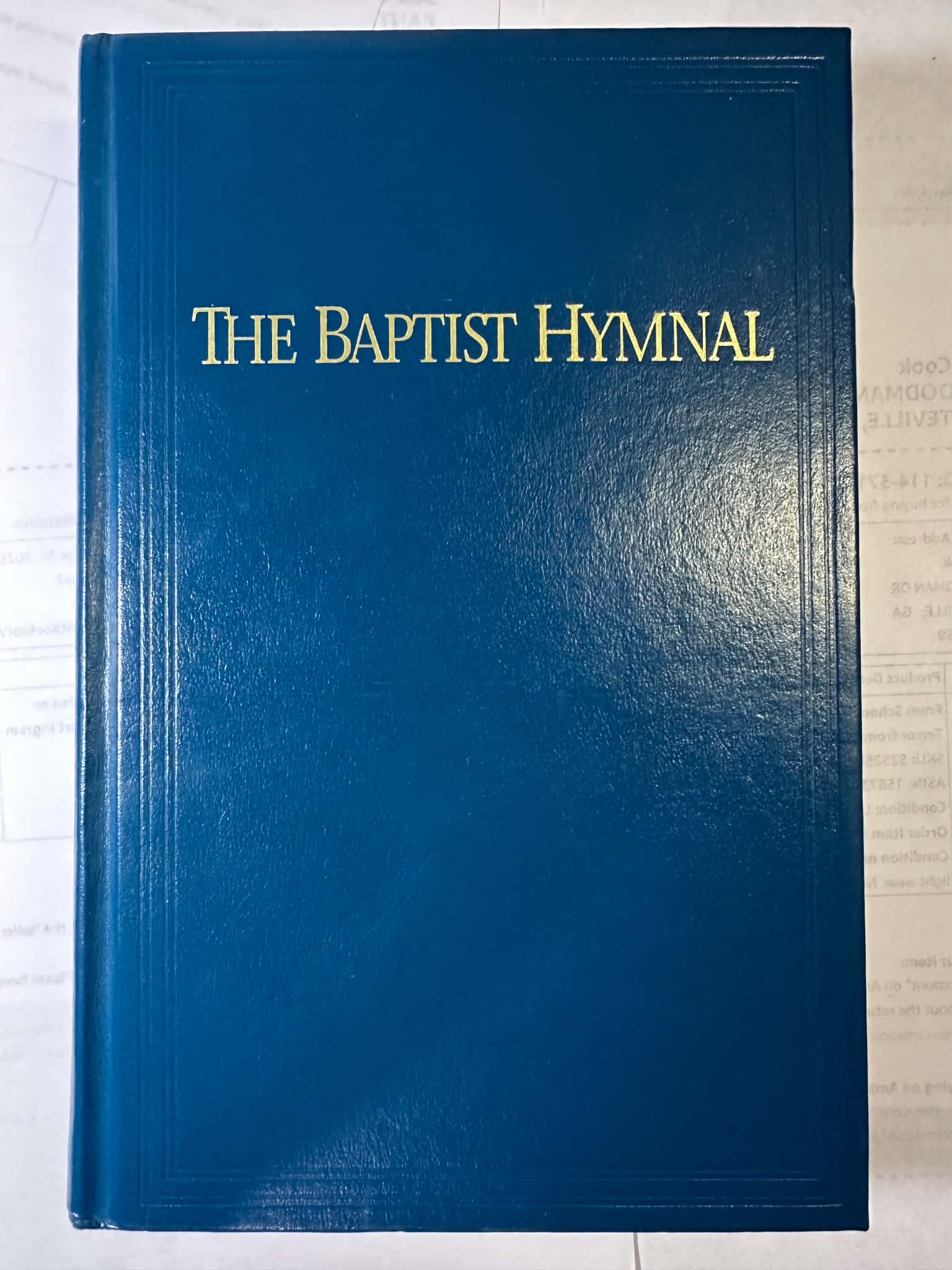 The Baptist Hymnal (Prussian Blue)