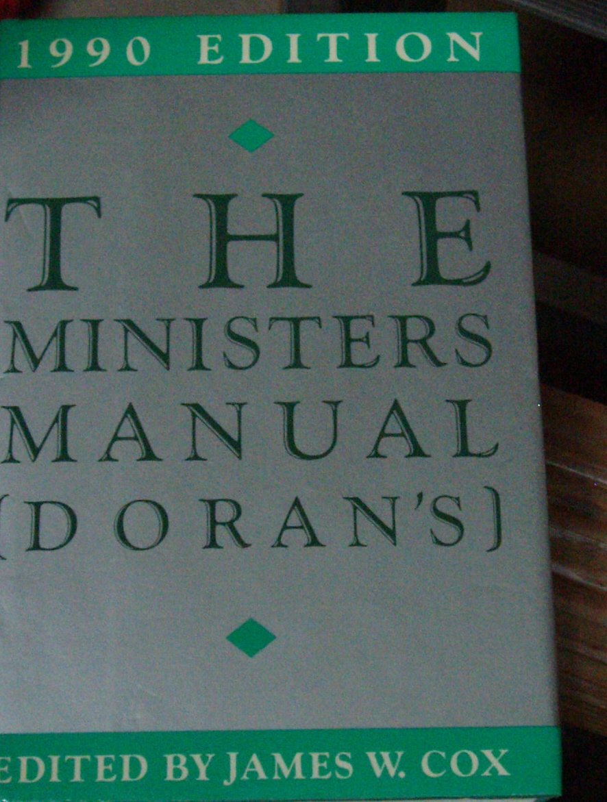 Minister's Manual (Doran's) 1990 Edition