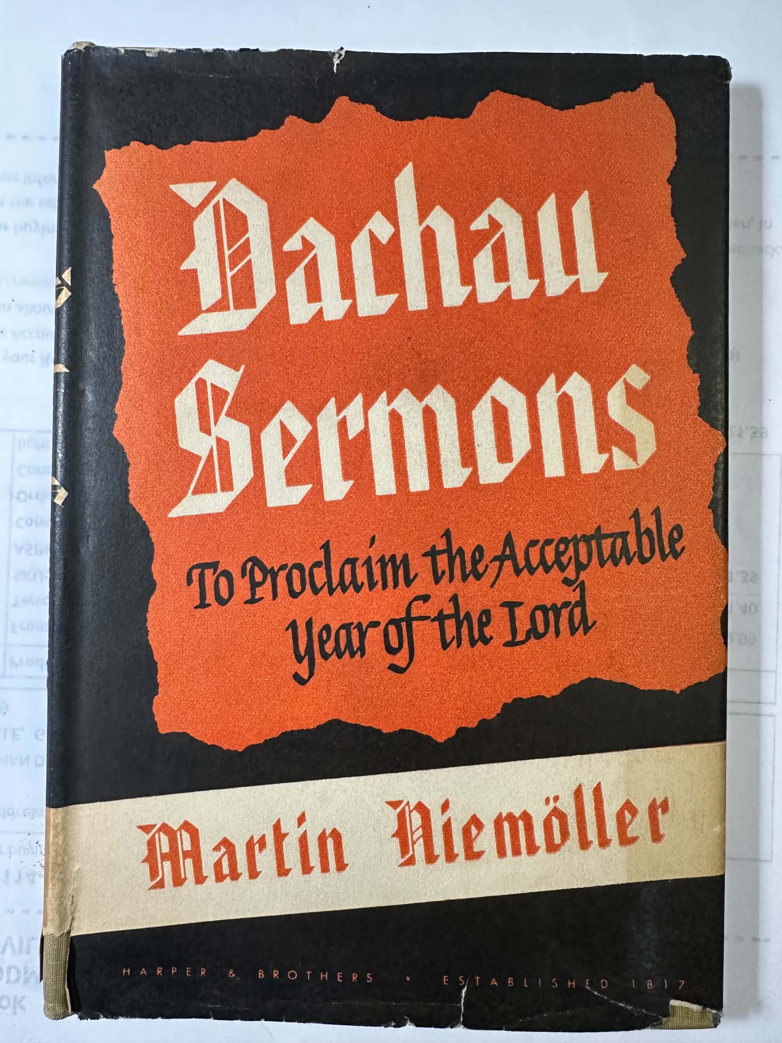 Dachau Sermons