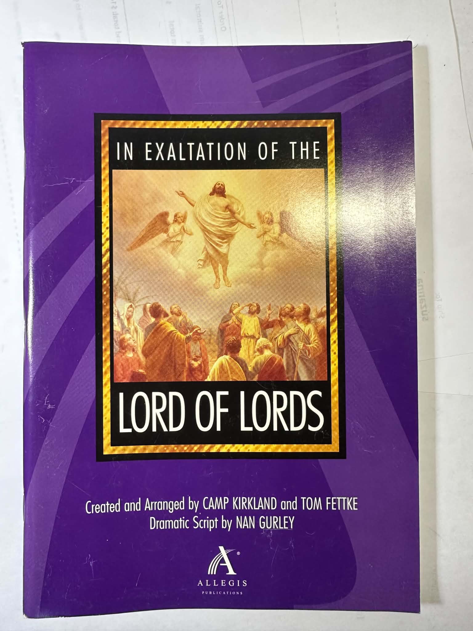 In Exaltation of the Lord of Lords
