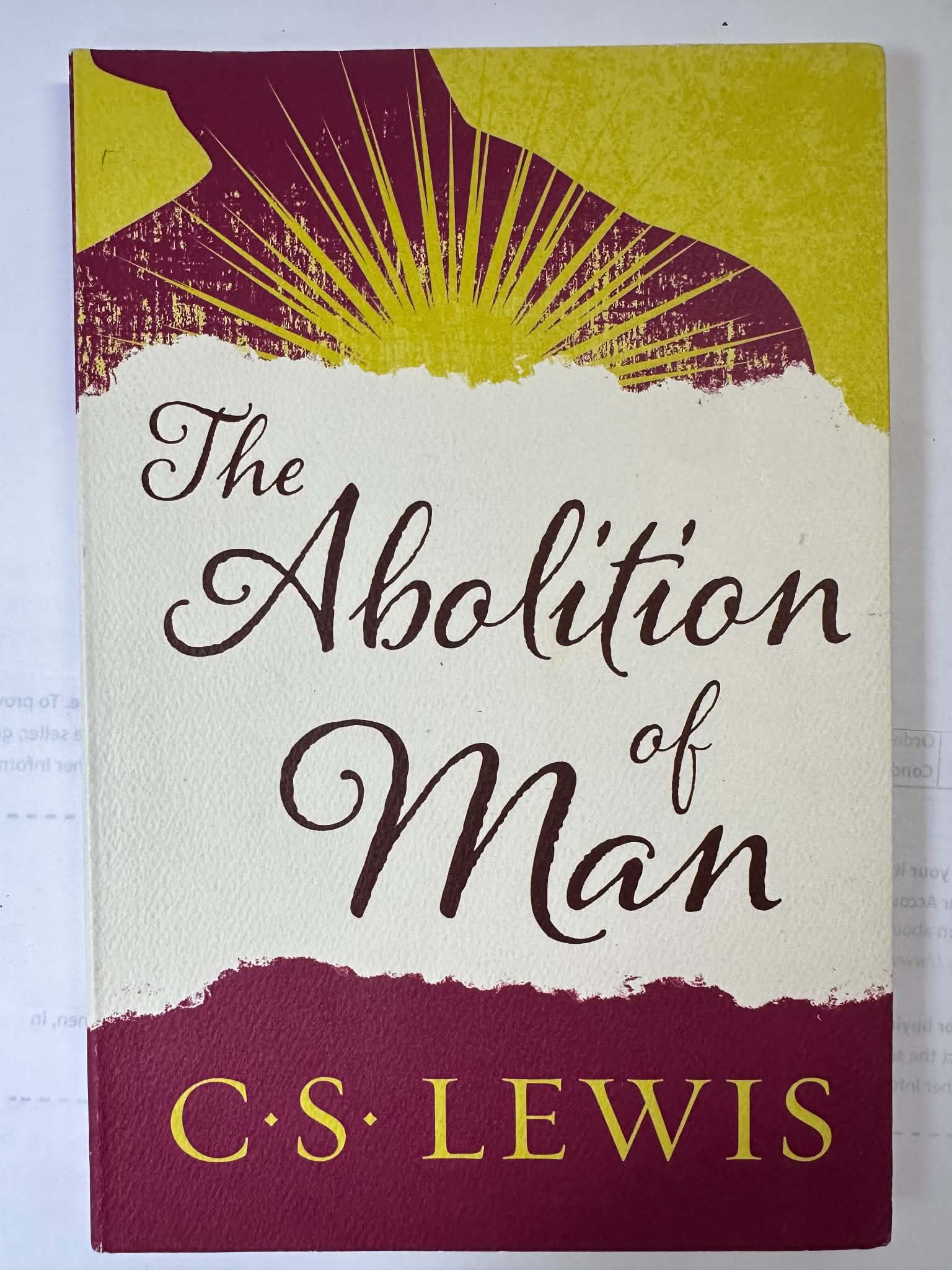 The Abolition of Man