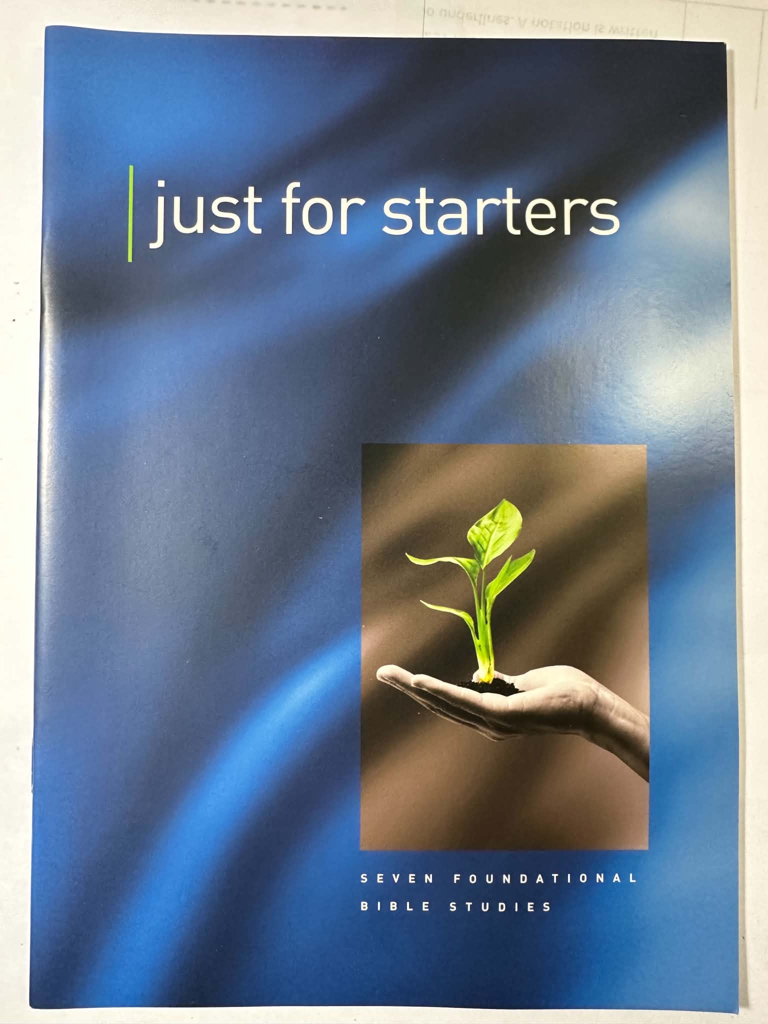 Just for Starters: Seven Foundational Bible Studies