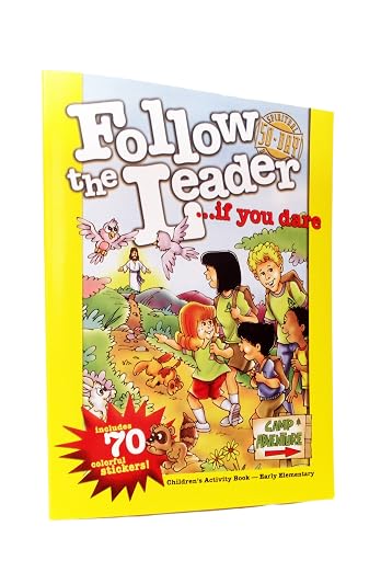 Follow the Leader . if you dare (Childrens Activity Book Early Elementary, Camp Adventure - Spiritual 50 Days)