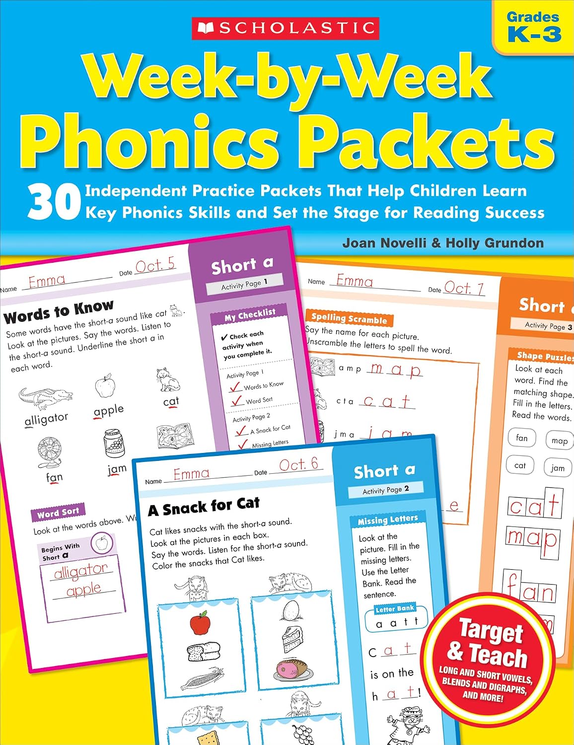 Week-By-Week Phonics Packets