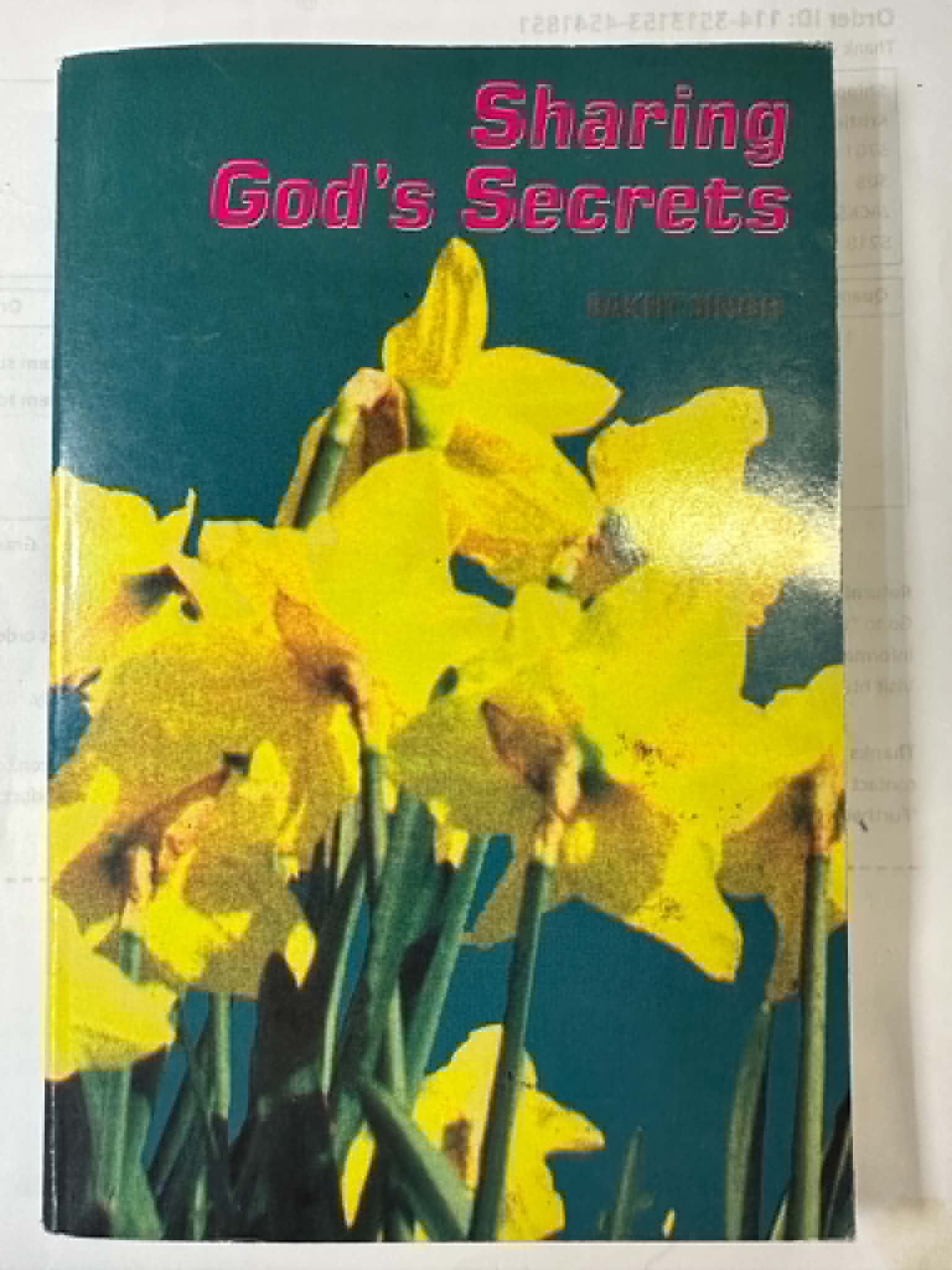 Sharing God's Secrets
