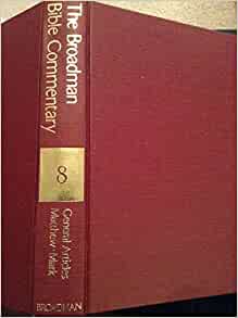 Image for The Broadman Bible Commentary: Matthew - Mark (Volume 8)